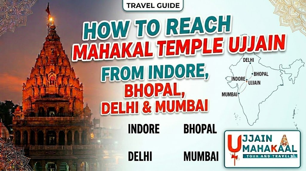 How to Reach Mahakal Temple Ujjain from Indore, Bhopal, Delhi & Mumbai