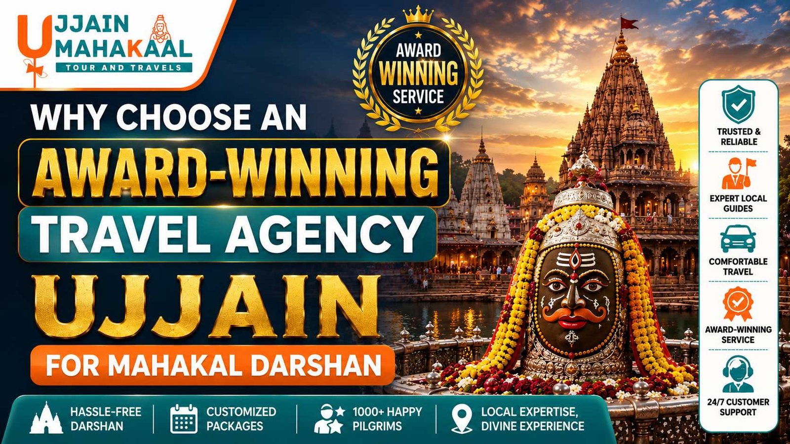 Why Choose Award-Winning Travel Agency Ujjain for Mahakal