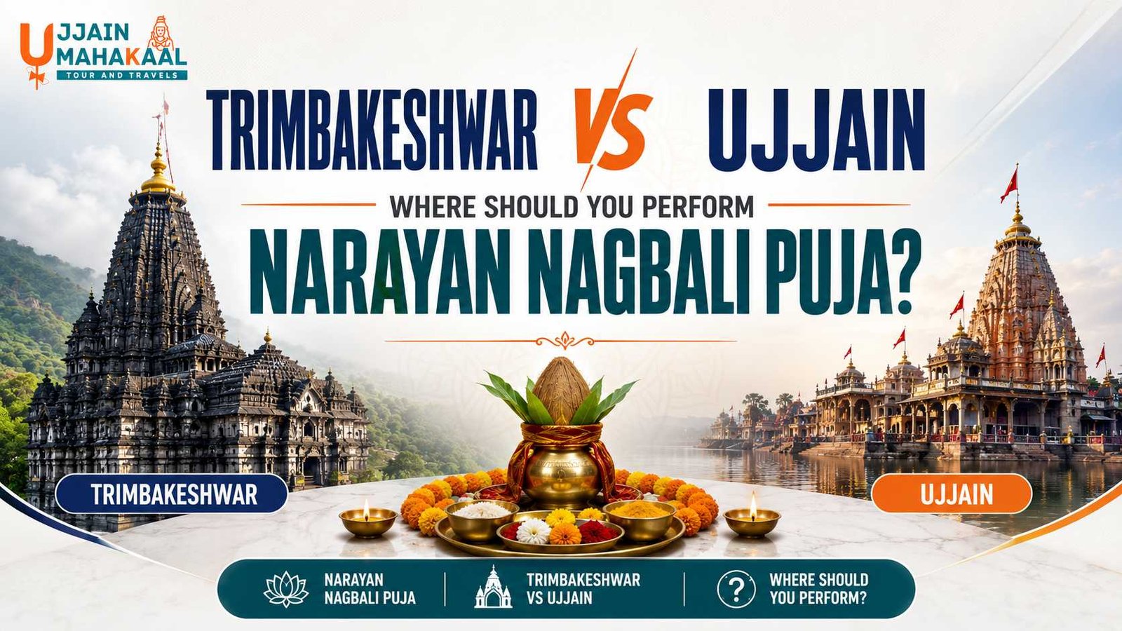 Trimbakeshwar vs Ujjain